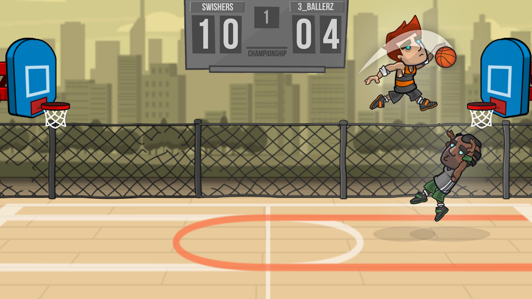 Basketball Battle Game View